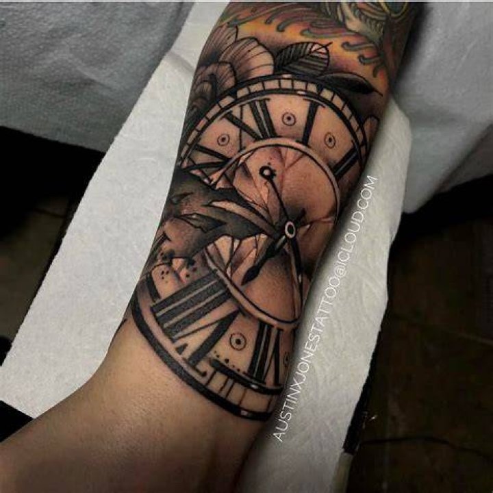 15 Best Clock Tattoo Designs Styles At Life