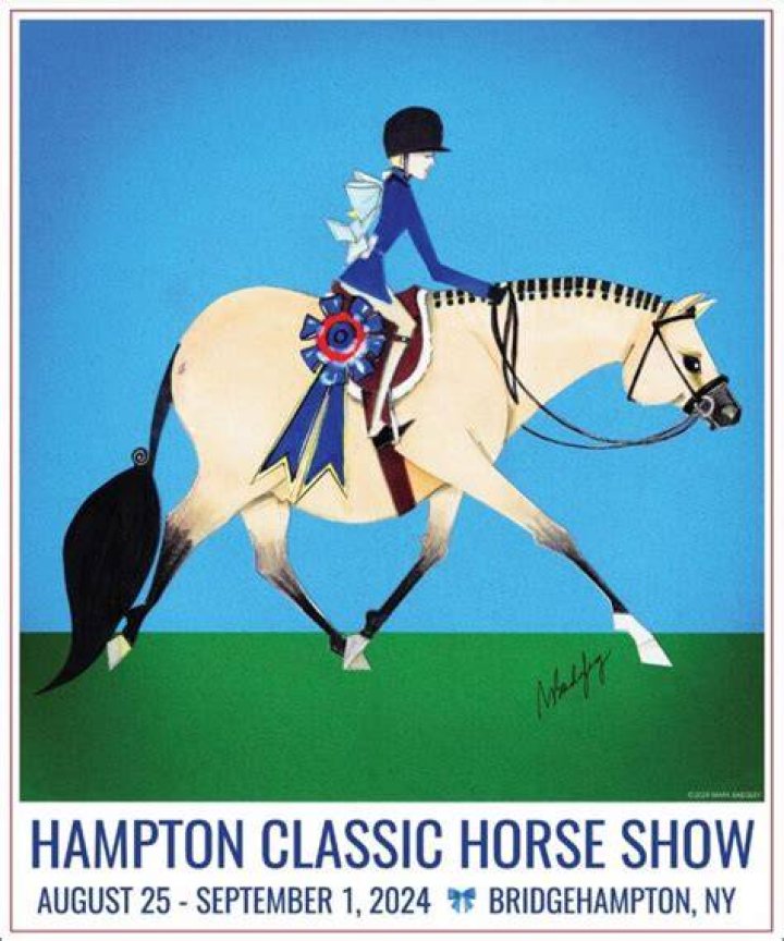 32nd Annual Hampton Classic Horse Show Stock Photo Alamy