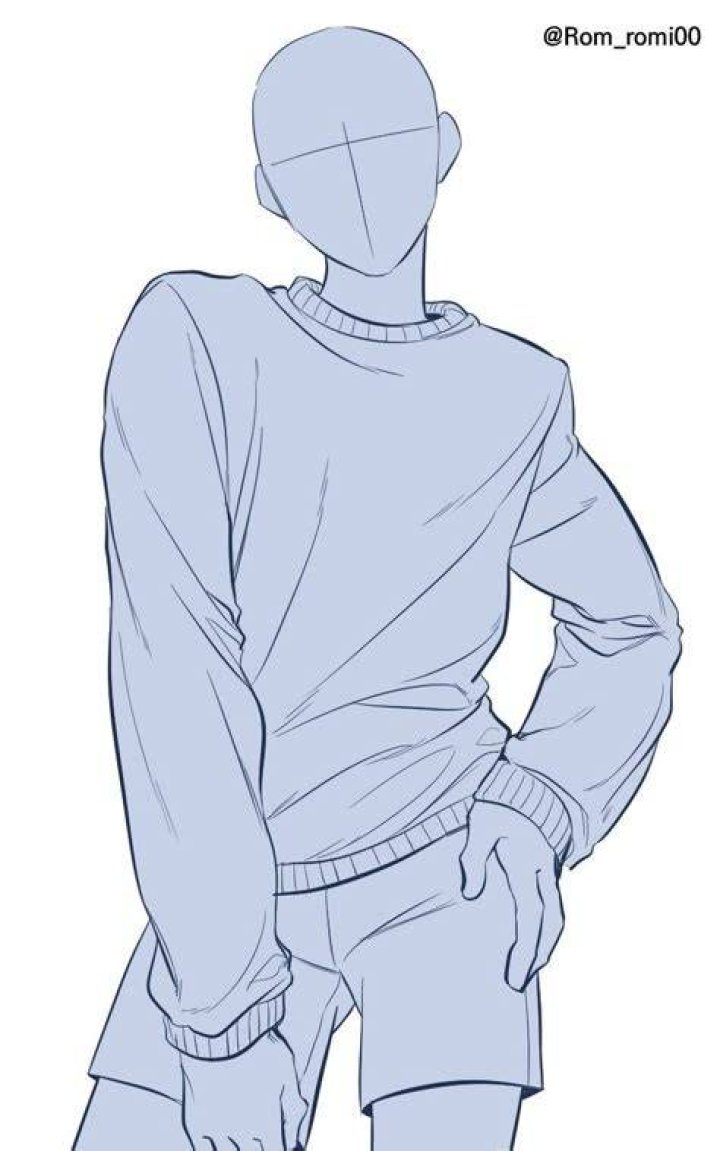 Anime Male Base Pose