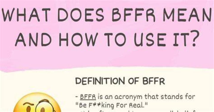 BFFR Meaning What Does This Viral Acronym Stand For? Love English