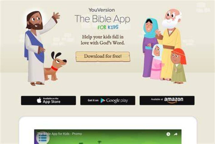 Bible App for Kids Resources for Parents and Churches