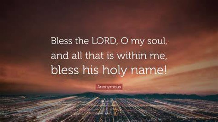 Bless the Lord Oh My Soul Psalm 1031 Christian Print Etsy Canada