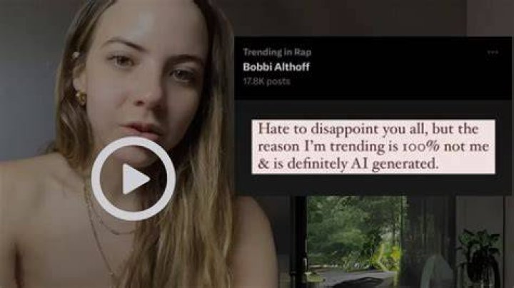Bobbi Althoff AI Video Twitter