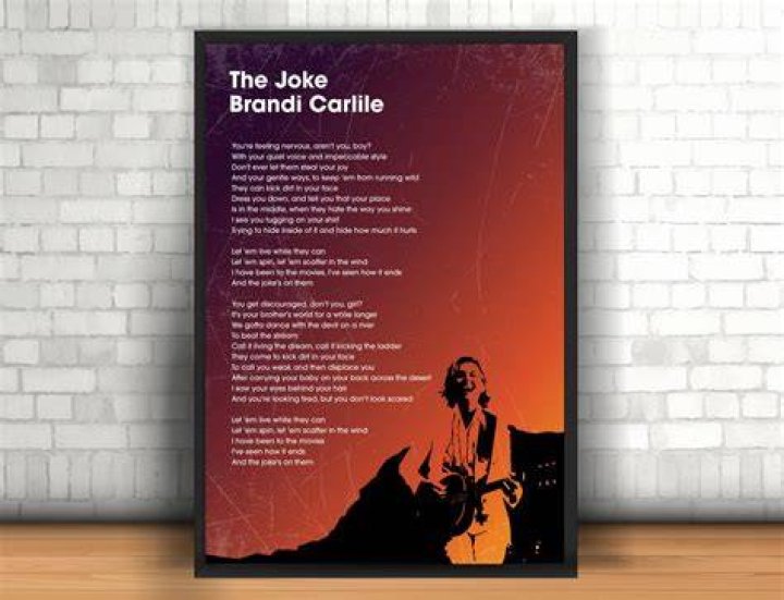Brandi Carlile The Joke Lyrics Genius Lyrics