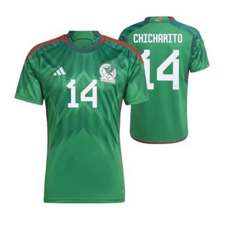 Chicharito Mexico 2022 Home World Cup Jersey Store Soccer World Shop