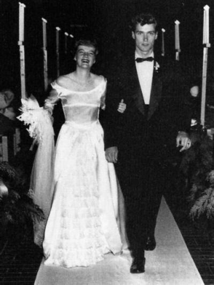 CLINT EASTWOOD MARGARET NEVILLE JOHNSON ORIG 7X9 PHOTO 1ST WIFE 1960's