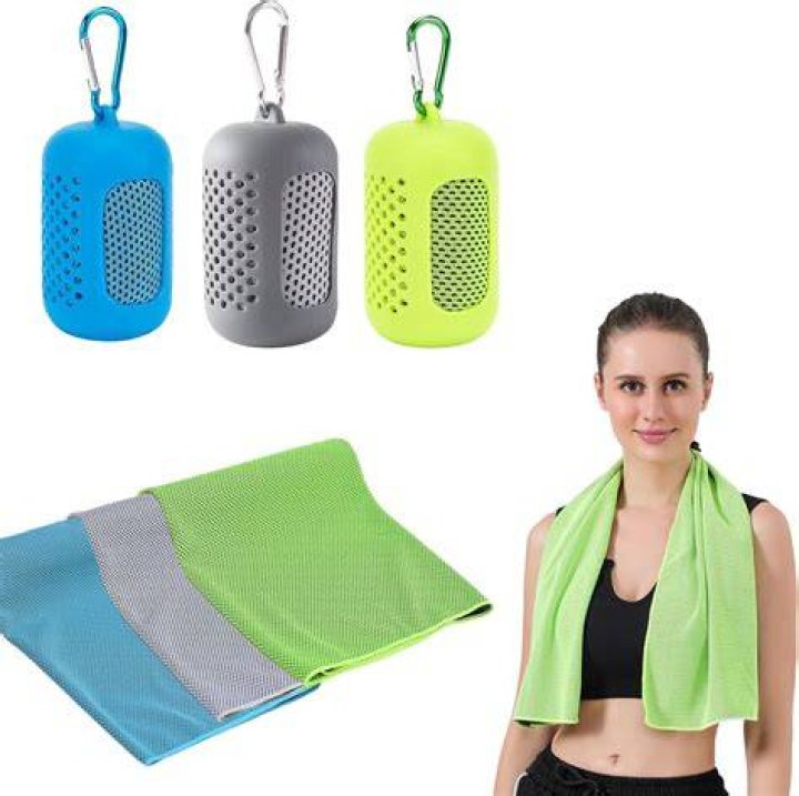 Cooling Towel 3 Pack Instant Relief Microfiber Cool Towels Chilling