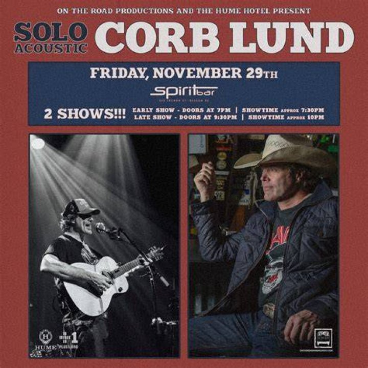 Corb Lund at The Wilma (Photo Gallery) Logjam Presents