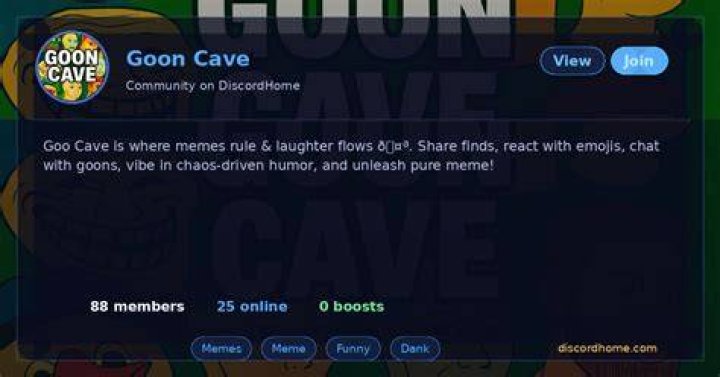 Daftar Club Goon Discord 2022 Home