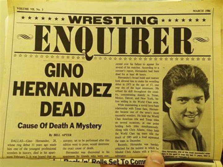 Death Of Gino Hernandez