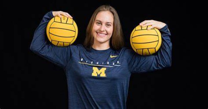Grace Harbaugh Water Polo University of Michigan Athletics