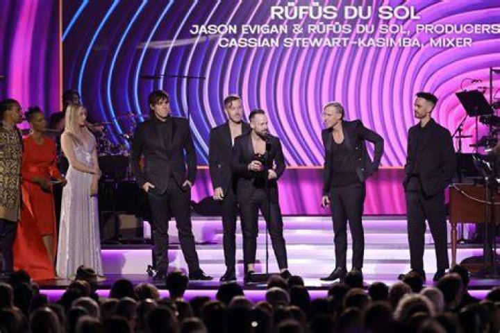 Grammywinning group Rufus Du Sol open up on whirlwind global Surrender tour Good Morning America
