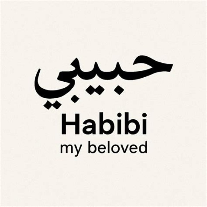 Habibi Meaning in Arabic, English and Urdu
