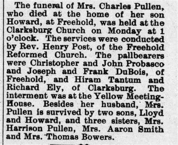 Hannah Haley Pullen Funeral, sisters Sarah Haley Pullen, Mary Haley