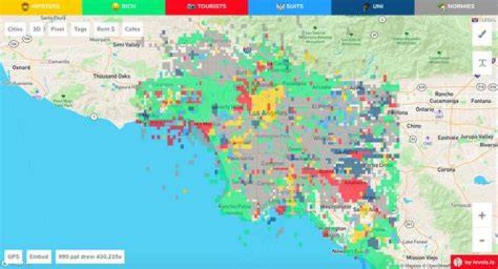 Hoodmaps Los Angeles r/LosAngeles