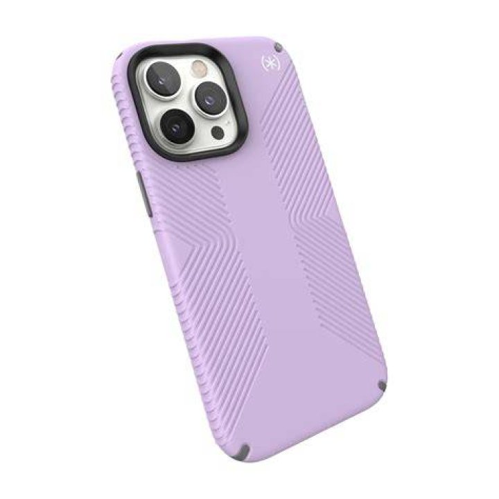 iPhone 14 Pro The Grippy Case Violet Butterfly CASETiFY