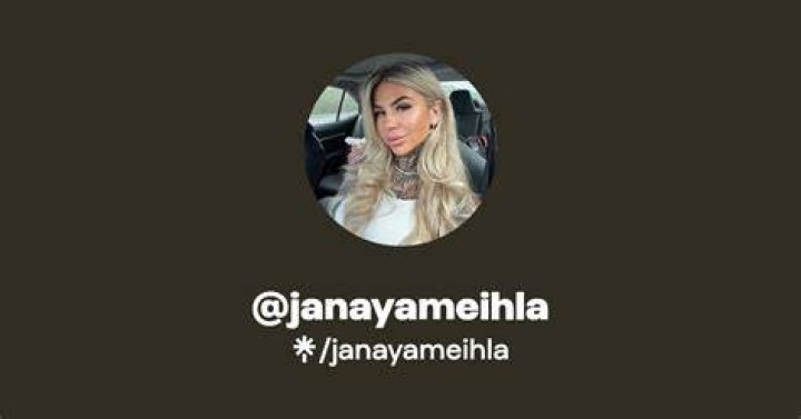 janayameihla Instagram, TikTok Linktree