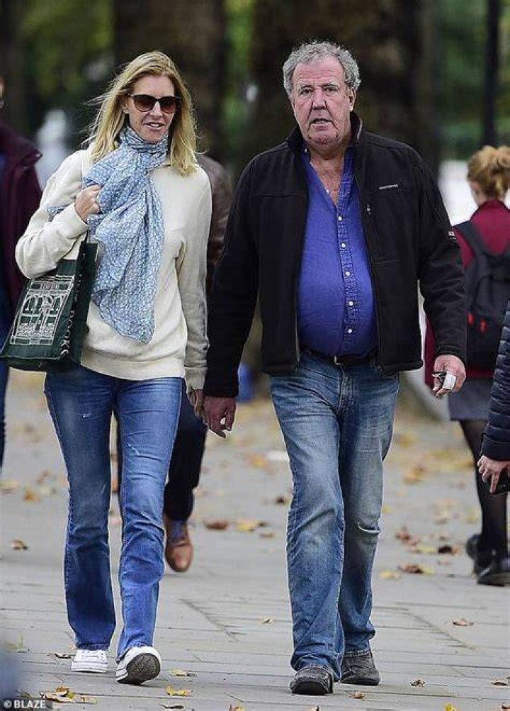 Jeremy Clarkson, 58, and girlfriend Lisa Hogan, 46, look smitten as