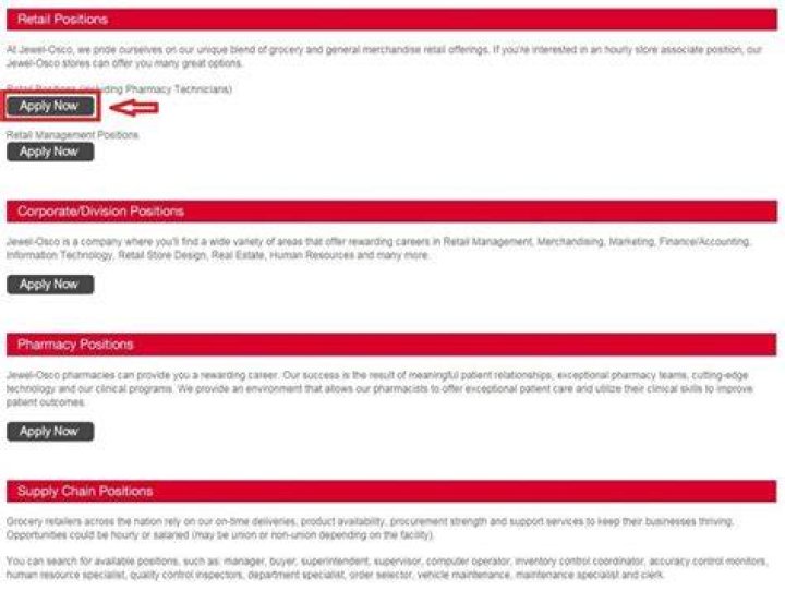JewelOsco Application Online Jobs & Career Info