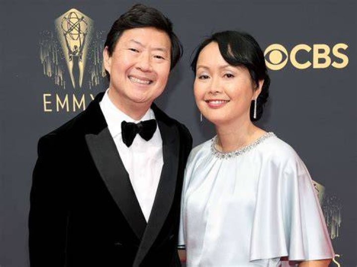Ken Jeong, Wife Tran & Parents at the KoreAm Journal's 8th Annual
