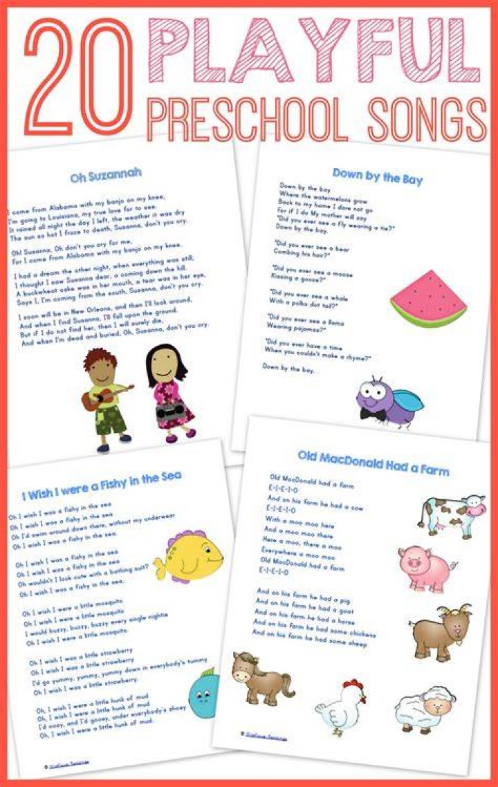 Kindergarten Songs, Preschool Songs, Preschool Lessons, Preschool Arts
