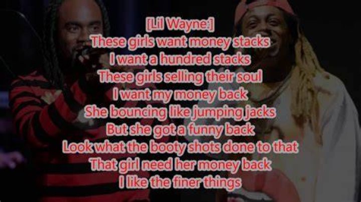 Lil Wayne Funny Lyrics