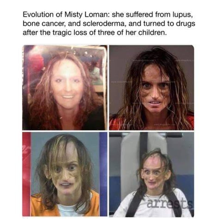 Misty Loman is infamous for her meth progression. Many of you may