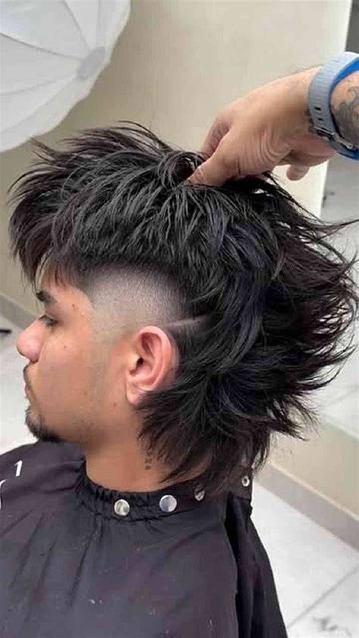 Mullet Taper Barber Mohawk hairstyles men, Mullet haircut, Gents