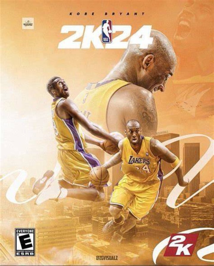 NBA 2K24 Cover Athlete Revealed and It's Kobe Bryant, Black Mamba and