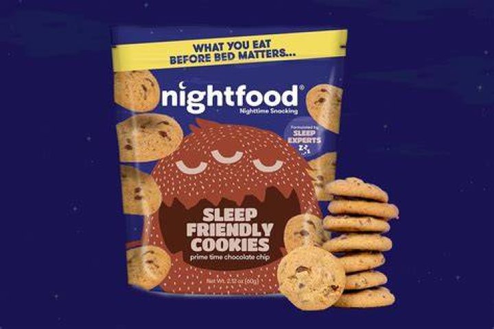 Nightfood cookies designed specifically for nighttime snacking
