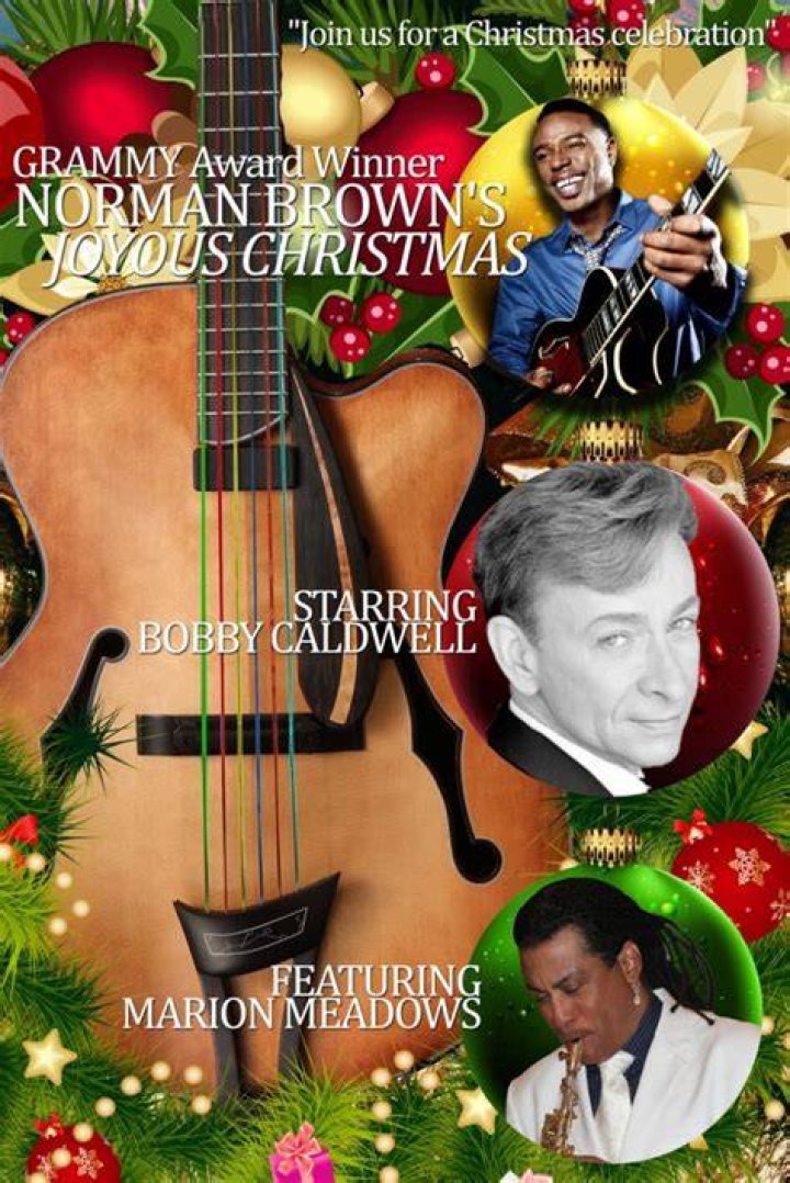 Norman Brown&rsquo;s Joyous Christmas Tour Coming to Your Town The Hollywood 360