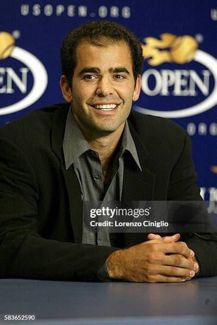 Pete Sampras Retires At 2003 Us Open Photos and Premium High Res