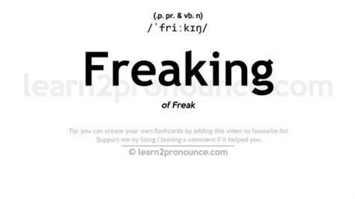 Pronunciation of Freaking Definition of Freaking YouTube