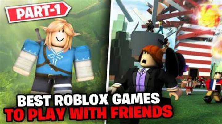 ROBLOX GAMES with Friends YouTube