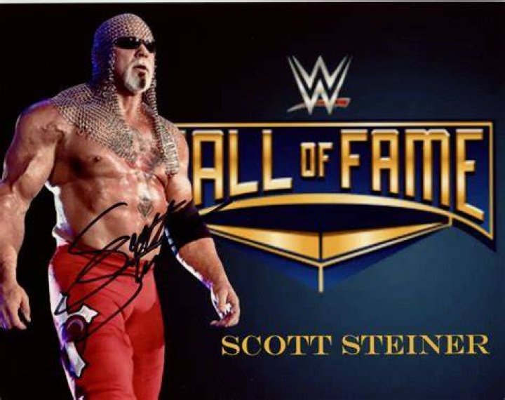 Scott Steiner Signed WWE 8x10 Photo COA Auto'd Picture w/Stacy Keibler
