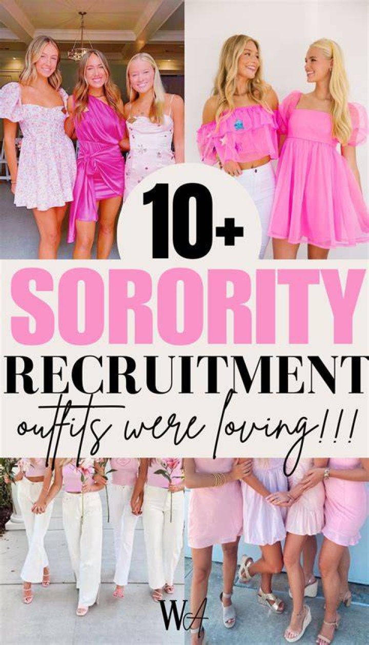 Sorority Email Leaks With Insanely Specific Grooming Instructions