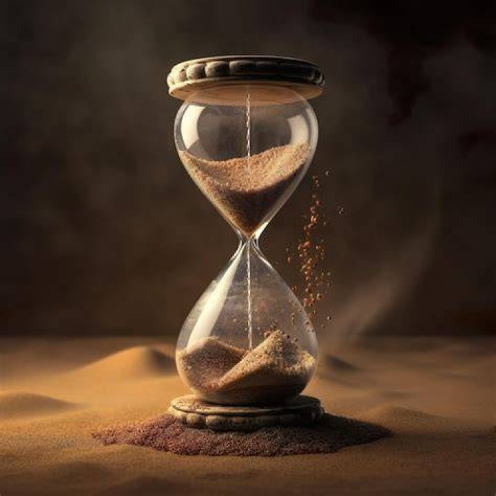 Time is running out Hourglass, New testament, Bible