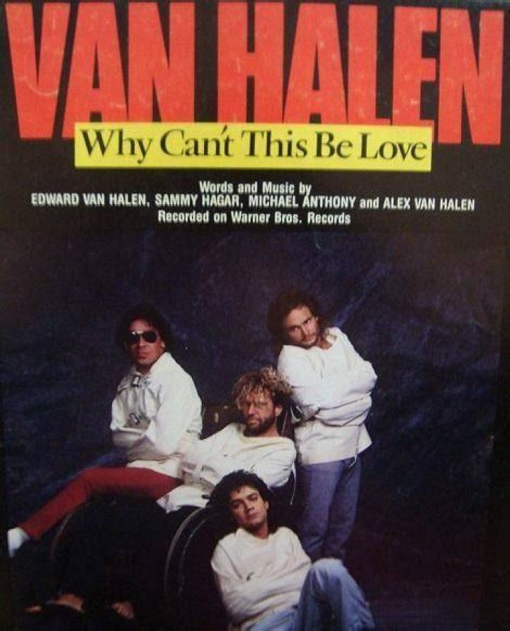 Van Halen Why Can't This Be Love LYRICS YouTube