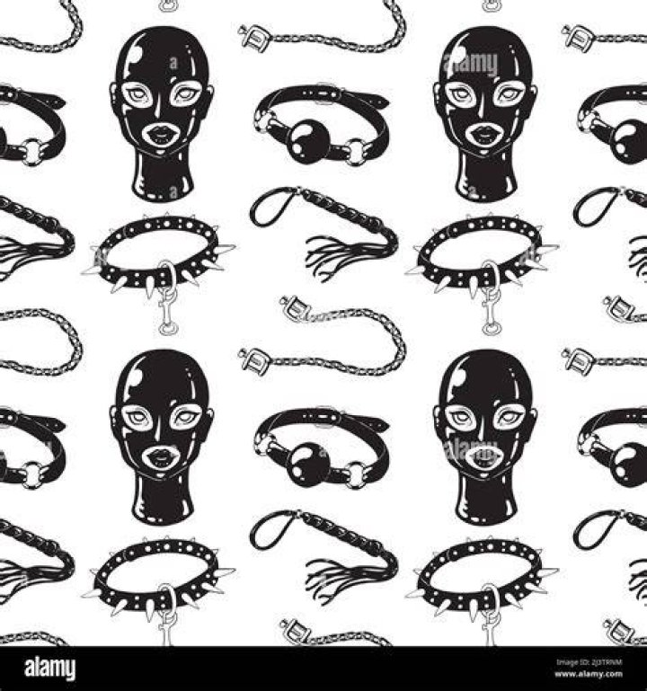 Vector illustration of kinky BDSM toys Loving Without Boundaries