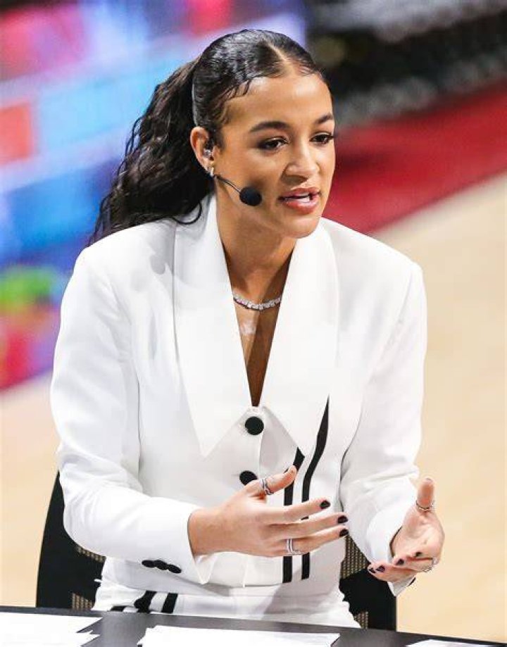 Who is Andraya Carter? Looking at analyst seen on ESPN during 2023 NBA